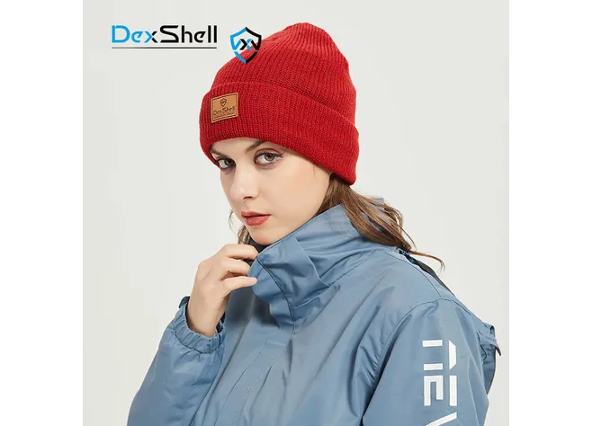 Шапка водонепр. Dexshell Watch Beanie червона Фото 2